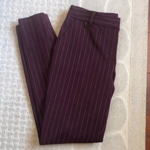 Express Columnist Skinny Mid Rise Pants